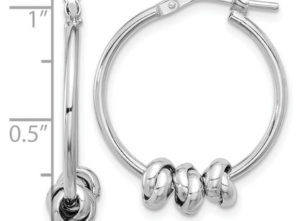 Sterling Silver Earrings Style QE16857 - Classique Jewelry Inc.