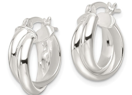 Sterling Silver Earrings Style QE16858 - Classique Jewelry Inc.