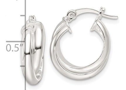 Sterling Silver Earrings Style QE16858 - Classique Jewelry Inc.