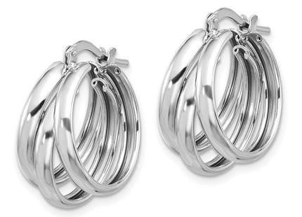 Sterling Silver Earrings Style QE16859 - Classique Jewelry Inc.