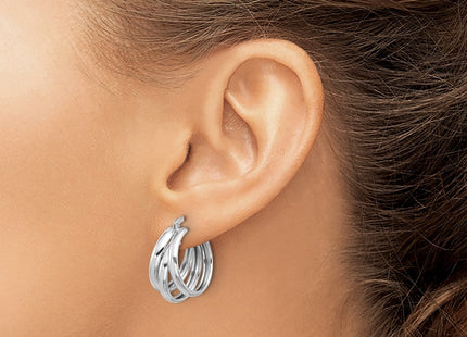 Sterling Silver Earrings Style QE16859 - Classique Jewelry Inc.