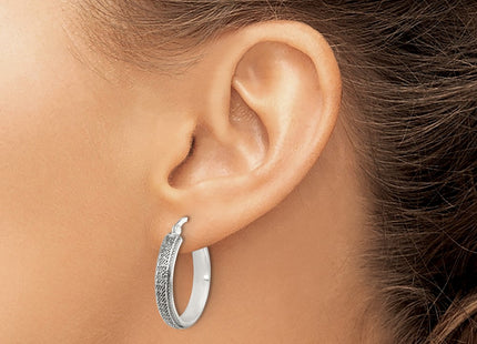 Sterling Silver Earrings Style QE16874 - Classique Jewelry Inc.