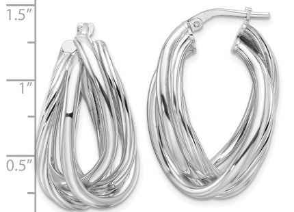 Sterling Silver Earrings Style QE16908 - Classique Jewelry Inc.