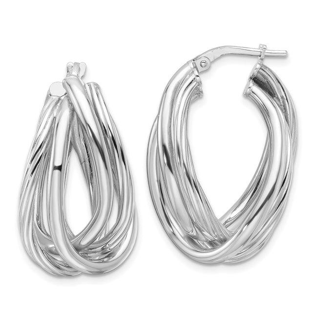 Sterling Silver Earrings Style QE16908 - Classique Jewelry Inc.
