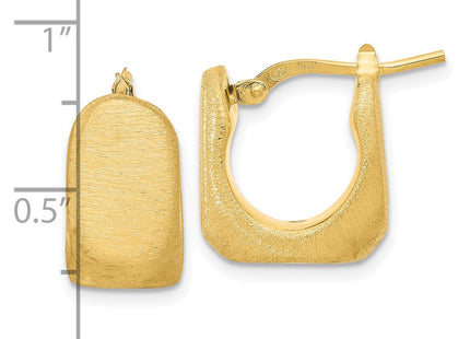 SS/Gold Plated Earrings Style QE16910GP - Classique Jewelry Inc.