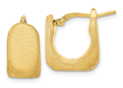 SS/Gold Plated Earrings Style QE16910GP - Classique Jewelry Inc.