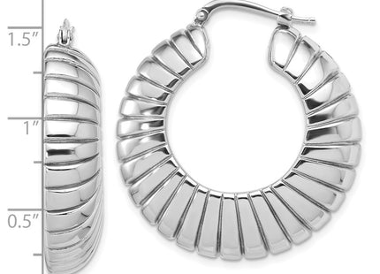 Sterling Silver Earrings Style QE16914 - Classique Jewelry Inc.