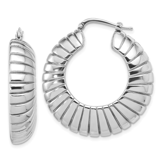 Sterling Silver Earrings Style QE16914 - Classique Jewelry Inc.