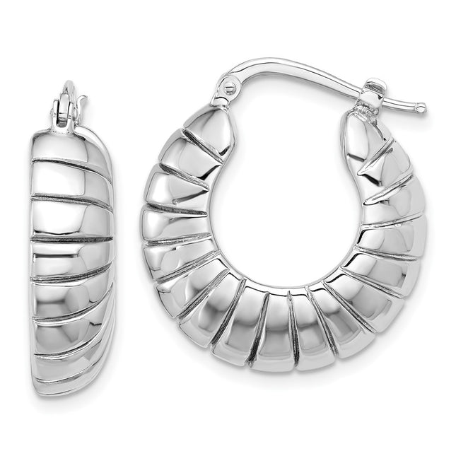 Sterling Silver Earrings Style QE16915 - Classique Jewelry Inc.