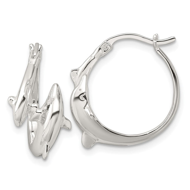 Sterling Silver Earrings Style QE16918 - Classique Jewelry Inc.