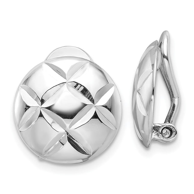 Sterling Silver Earrings Style QE16924 - Classique Jewelry Inc.