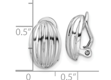 Sterling Silver Earrings Style QE16925 - Classique Jewelry Inc.