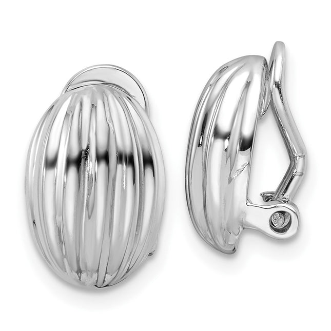 Sterling Silver Earrings Style QE16925 - Classique Jewelry Inc.