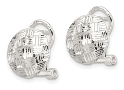 Sterling Silver Earrings Style QE16936 - Classique Jewelry Inc.