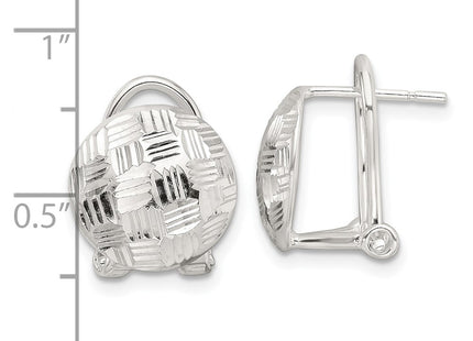 Sterling Silver Earrings Style QE16936 - Classique Jewelry Inc.