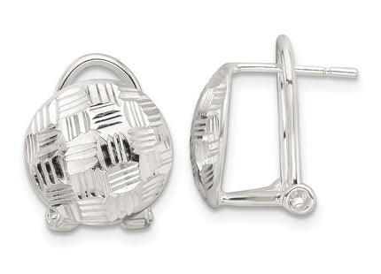 Sterling Silver Earrings Style QE16936 - Classique Jewelry Inc.