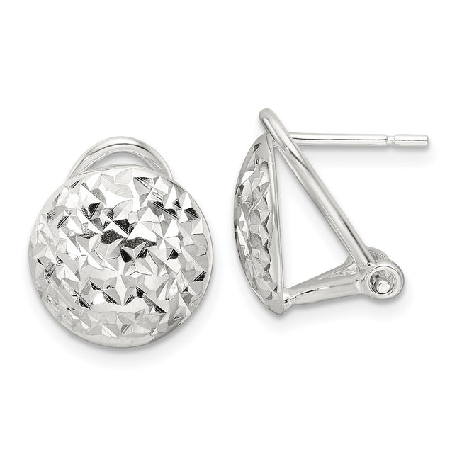 Sterling Silver Earrings Style QE16937 - Classique Jewelry Inc.