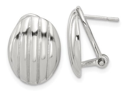 Sterling Silver Earrings Style QE16938 - Classique Jewelry Inc.