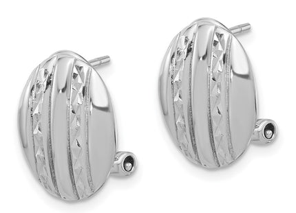 Sterling Silver Earrings Style QE16939 - Classique Jewelry Inc.