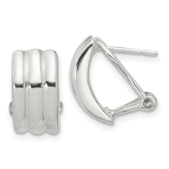 Sterling Silver Earrings Style QE16940 - Classique Jewelry Inc.