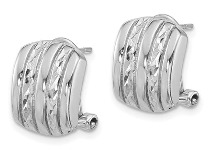 Sterling Silver Earrings Style QE16941 - Classique Jewelry Inc.
