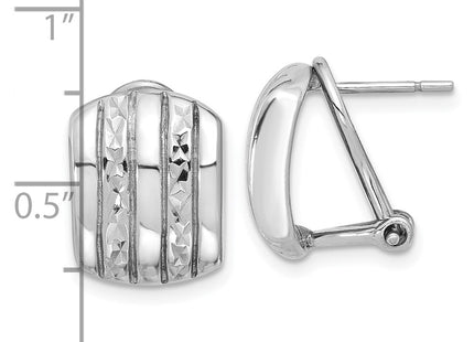 Sterling Silver Earrings Style QE16941 - Classique Jewelry Inc.