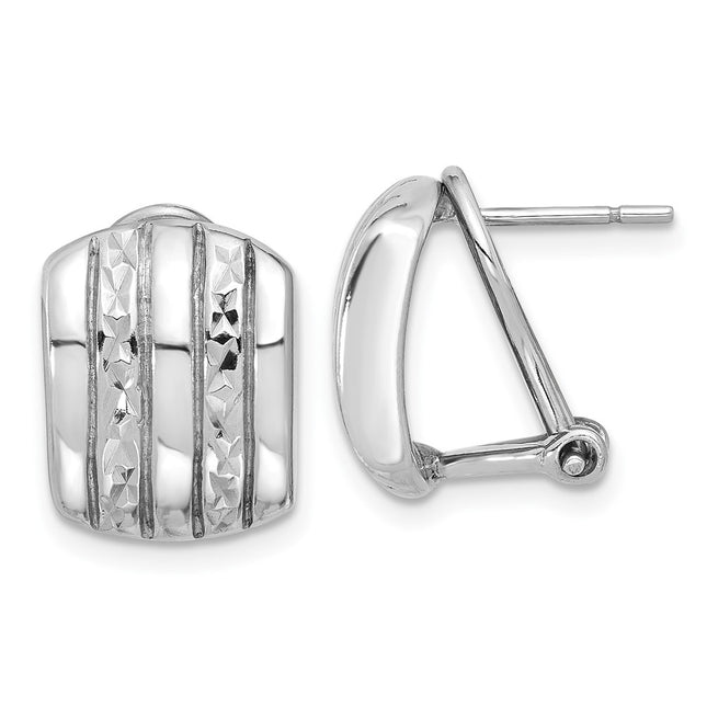 Sterling Silver Earrings Style QE16941 - Classique Jewelry Inc.