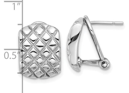 Sterling Silver Earrings Style QE16942 - Classique Jewelry Inc.