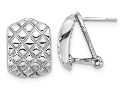 Sterling Silver Earrings Style QE16942 - Classique Jewelry Inc.