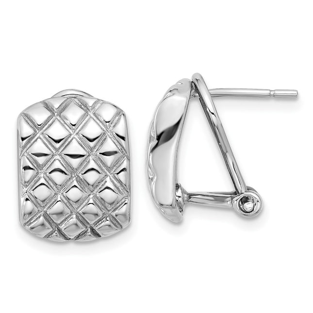 Sterling Silver Earrings Style QE16942 - Classique Jewelry Inc.