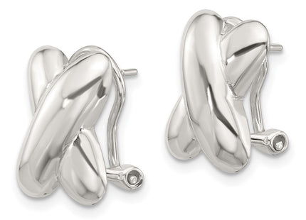 Sterling Silver Earrings Style QE16943 - Classique Jewelry Inc.