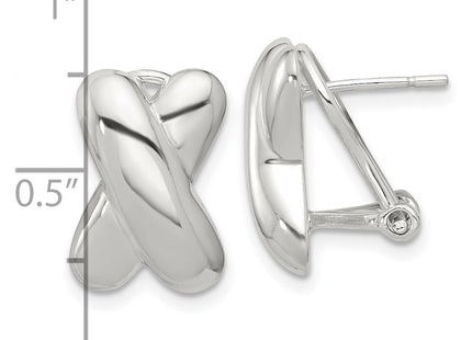 Sterling Silver Earrings Style QE16943 - Classique Jewelry Inc.