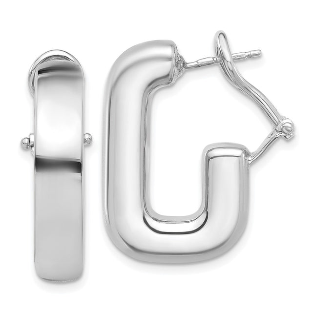 Sterling Silver Earrings Style QE16944 - Classique Jewelry Inc.