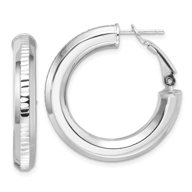 Sterling Silver Earrings Style QE16957 - Classique Jewelry Inc.