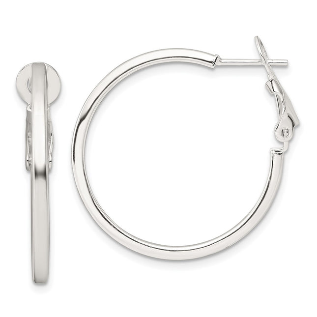 Sterling Silver Earrings Style QE16959 - Classique Jewelry Inc.