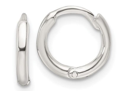 Sterling silver hoop earrings