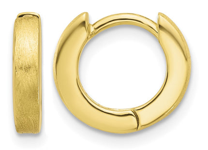 Sterling silver hoop earrings