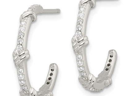 Sterling Silver Earrings Style QE16986 - Classique Jewelry Inc.