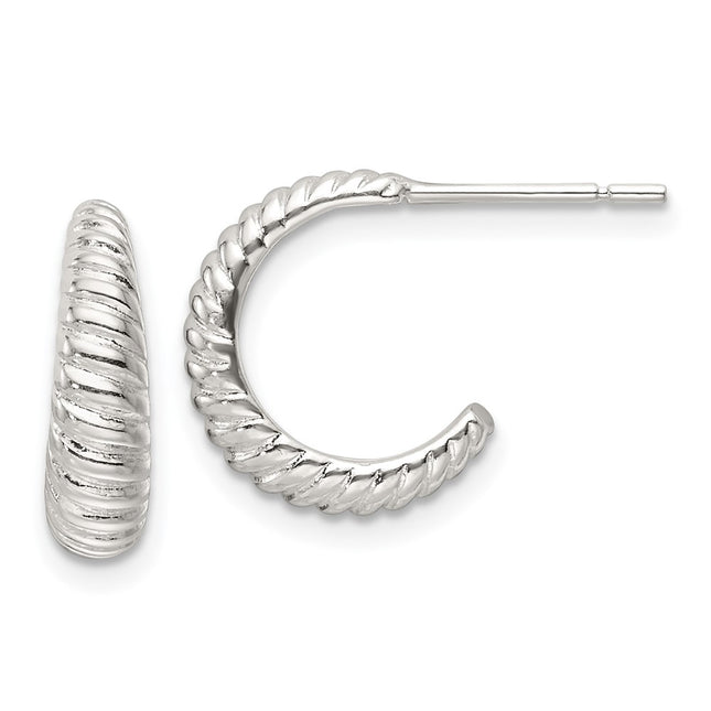 Sterling Silver Earrings Style QE16994 - Classique Jewelry Inc.