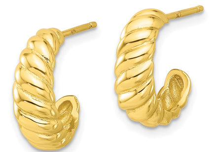 Sterling Silver Earrings Style QE16996GP - Classique Jewelry Inc.