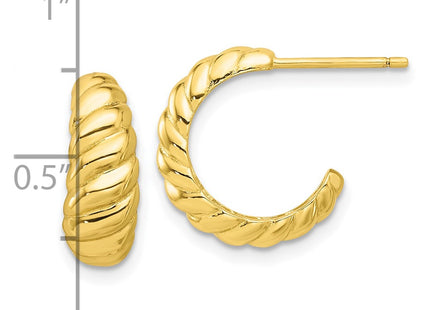 Sterling Silver Earrings Style QE16996GP - Classique Jewelry Inc.