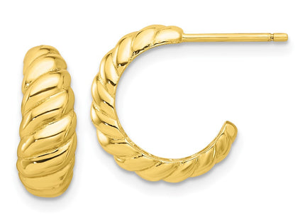 Sterling Silver Earrings Style QE16996GP - Classique Jewelry Inc.