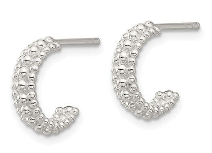 Sterling Silver Earrings Style QE17001 - Classique Jewelry Inc.