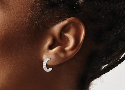 Sterling Silver Earrings Style QE17001 - Classique Jewelry Inc.