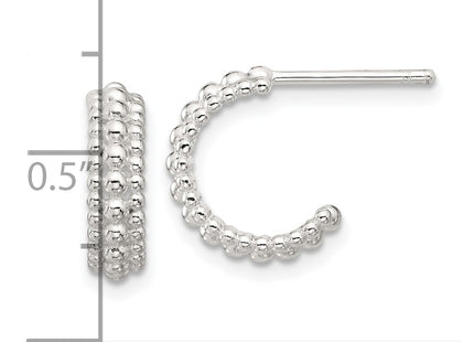 Sterling Silver Earrings Style QE17001 - Classique Jewelry Inc.