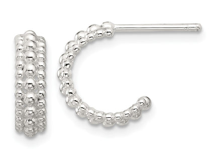 Sterling Silver Earrings Style QE17001 - Classique Jewelry Inc.
