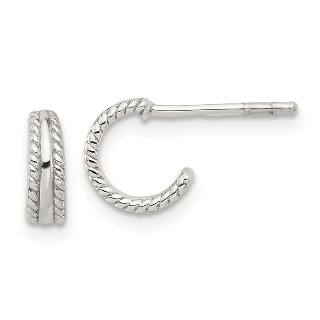Sterling Silver Earrings Style QE17002 - Classique Jewelry Inc.