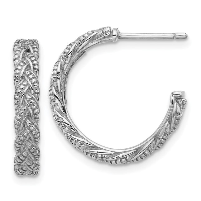 Sterling Silver Earrings Style QE17004 - Classique Jewelry Inc.