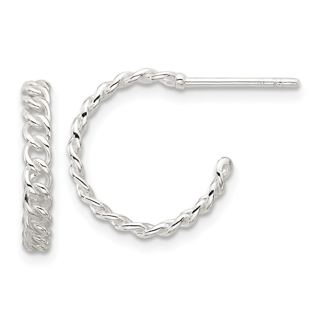 Sterling Silver Earrings Style QE17011 - Classique Jewelry Inc.