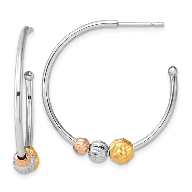 Sterling Silver Earrings Style QE17015 - Classique Jewelry Inc.
